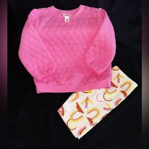 Adorable 18M sweater & leggings set